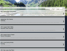 Tablet Screenshot of bcoutdooradventure.blogspot.com