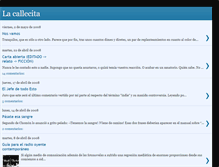 Tablet Screenshot of lacallecita.blogspot.com