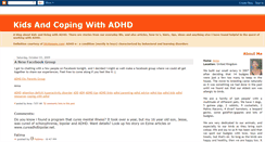 Desktop Screenshot of kidsandadhd.blogspot.com