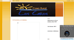 Desktop Screenshot of casaruralfuentealamo.blogspot.com