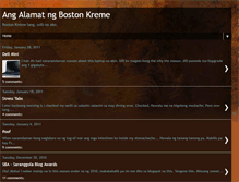 Tablet Screenshot of bostongkreme.blogspot.com