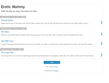 Tablet Screenshot of eroticmommy.blogspot.com