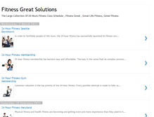 Tablet Screenshot of fitnessgreat.blogspot.com