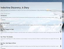 Tablet Screenshot of indochina-discovery.blogspot.com