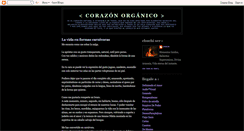 Desktop Screenshot of corazon-organico.blogspot.com