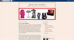 Desktop Screenshot of meetmycloset.blogspot.com