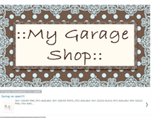 Tablet Screenshot of garage-shop.blogspot.com