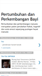 Mobile Screenshot of perkembanganbayi.blogspot.com