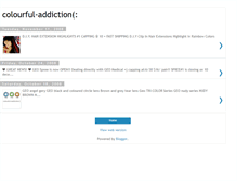 Tablet Screenshot of colourful-addiction.blogspot.com