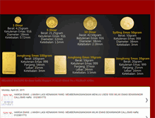 Tablet Screenshot of dinar-haffiz.blogspot.com