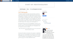 Desktop Screenshot of costofphotography.blogspot.com