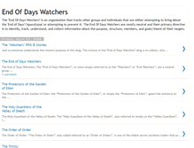 Tablet Screenshot of endofdayswatchers.blogspot.com