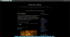 Desktop Screenshot of fractalrock.blogspot.com