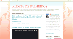 Desktop Screenshot of aldeia-de-palheiros.blogspot.com