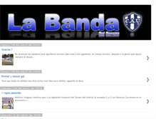 Tablet Screenshot of labandadeldeca.blogspot.com