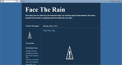 Desktop Screenshot of face-the-rain.blogspot.com