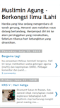 Mobile Screenshot of musliminmukhlisin.blogspot.com