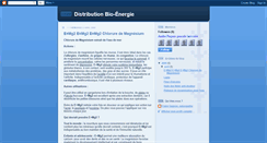 Desktop Screenshot of distribution-bioenergie.blogspot.com