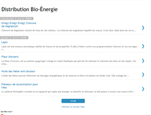 Tablet Screenshot of distribution-bioenergie.blogspot.com