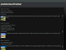 Tablet Screenshot of andaluciacofradear.blogspot.com
