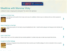 Tablet Screenshot of mommavickys.blogspot.com