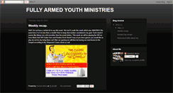 Desktop Screenshot of fullyarmedyouth.blogspot.com
