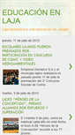 Mobile Screenshot of educacionenlaja.blogspot.com