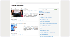 Desktop Screenshot of depion.blogspot.com