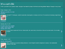 Tablet Screenshot of catinalife.blogspot.com