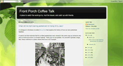 Desktop Screenshot of frontporchcoffeetalk.blogspot.com