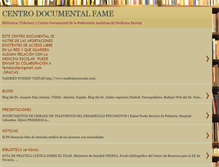 Tablet Screenshot of bibliovideotecafame.blogspot.com