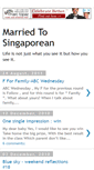 Mobile Screenshot of marriedtosingaporean.blogspot.com