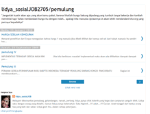 Tablet Screenshot of lidyasosialjob2705pemulung.blogspot.com