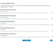 Tablet Screenshot of columbina.blogspot.com