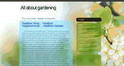 Desktop Screenshot of allaboutmygarden.blogspot.com