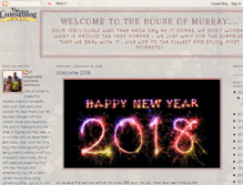 Tablet Screenshot of houseofmurray.blogspot.com