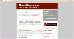 Desktop Screenshot of domesticus.blogspot.com