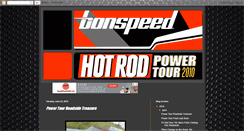 Desktop Screenshot of bonspeedpowertour2010.blogspot.com