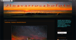 Desktop Screenshot of jlnavarrocabofoto.blogspot.com