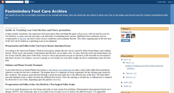 Desktop Screenshot of footminders.blogspot.com