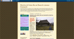 Desktop Screenshot of bisericadelemn.blogspot.com