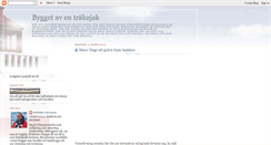 Desktop Screenshot of byggakajak.blogspot.com