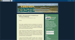 Desktop Screenshot of prensaoesteca.blogspot.com