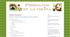 Desktop Screenshot of perreandoenlacocina.blogspot.com