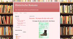 Desktop Screenshot of historische-romans.blogspot.com