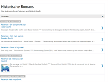 Tablet Screenshot of historische-romans.blogspot.com