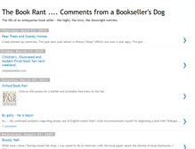 Tablet Screenshot of book-rant.blogspot.com