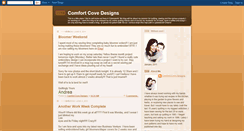 Desktop Screenshot of comfortcovedesigns.blogspot.com