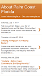 Mobile Screenshot of aboutpalmcoast.blogspot.com