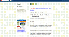 Desktop Screenshot of ipod---movies.blogspot.com